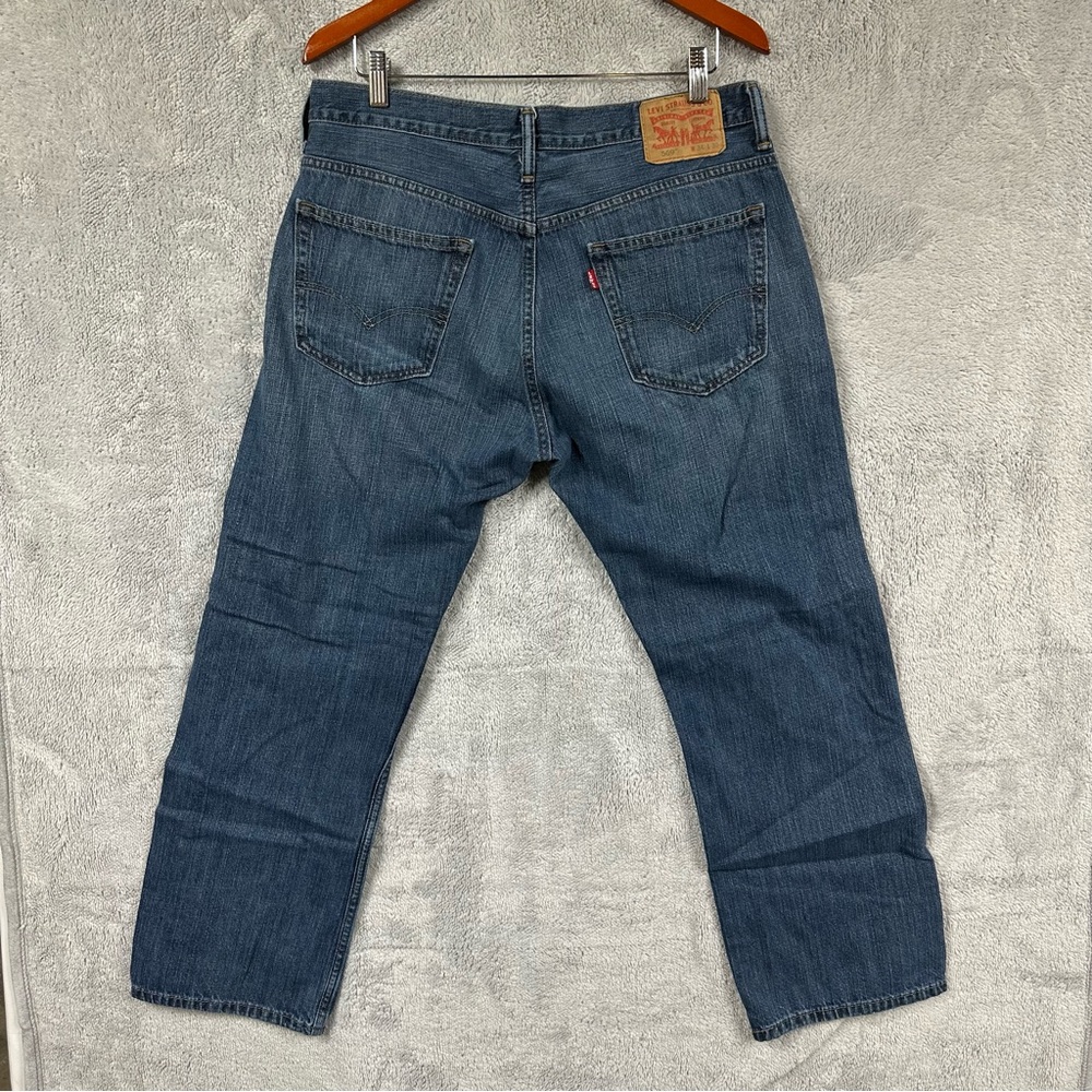 Levi’s 569 Loose Straight Medium Wash Jeans Size 34x30 - Picture 2 of 7